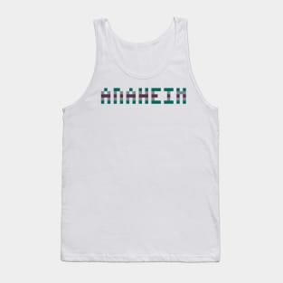 Pixel Hockey City Anaheim 2006 Retro Tank Top